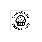 ありがとうカップケーキスタンプ ラバースタンプ (インプリント)