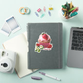 ありがとうカップケーキ シール (iPadカバー)