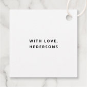 ありがとうカラフル紙吹雪水玉模様 フェイバータグ (裏面)