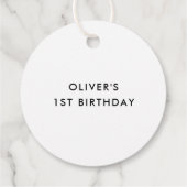 ありがとうカラフル紙吹雪水玉模様 フェイバータグ (裏面)