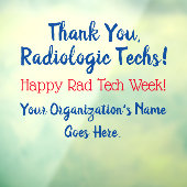 ありがとうカラフル素晴らしいTech Weekウィンドウの固定 ウィンドウサイン (シート3)