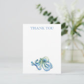 ありがとうカードブルーウォーターカラータコ (スタンド正面)