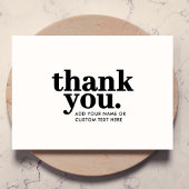 ありがとうカード | レトロ ブラック＆ホワイト サンキューカード