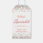 ありがとうギフトラベルベビー振りかける ギフトタグ (正面)