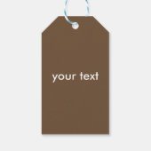 ありがとうギフトラベル-ヴィンテージ恐竜 ギフトタグ (裏面)