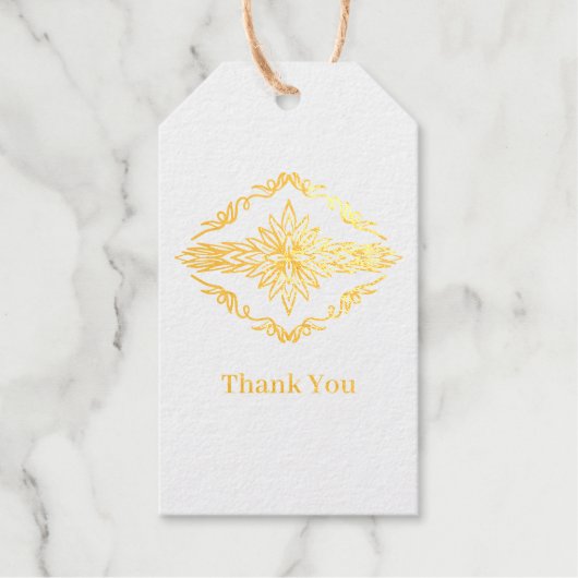 ありがとうギフト高級アート ギフトタグ (正面)