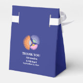 ありがとうギリシャ結婚サントリーニ フェイバーボックス (裏面サイド)