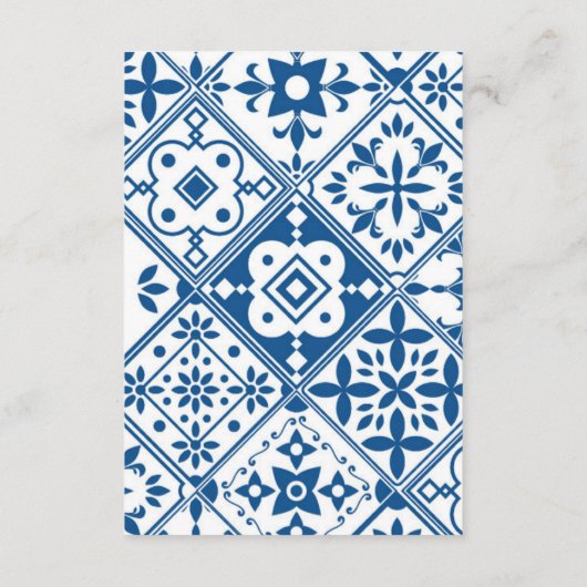 ありがとうギリシャ語Bougainvilleaディスコ赤ちゃんシャワー エンクロージャーカード (裏面)