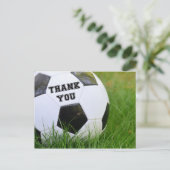 ありがとうクラシックサッカーボール ポストカード (スタンド正面)