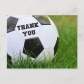 ありがとうクラシックサッカーボール ポストカード (正面)