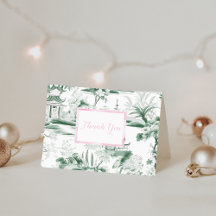 ありがとうグリーンチャイノジュリー折り畳みカード