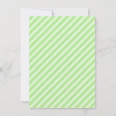 ありがとうグレン赤ちゃんシャワーカード 招待状 (裏面)