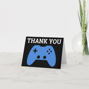 ありがとうゲーマー ビデオゲーム柄 サンキューカード