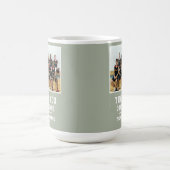 ありがとうコーチチーム名の写真 コーヒーマグカップ (中央)