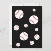 ありがとうコーチ野球ブラックフォトカード サンキューカード (裏面)