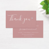 ありがとうショッピングほこりっぽいバラ割引カード (デスク)