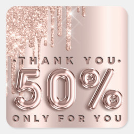 ありがとうショッピングバラドライバ50%オフのドライバ スクエアシール