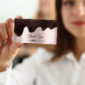 ありがとうショッピングバラドリップチョコレート 名刺