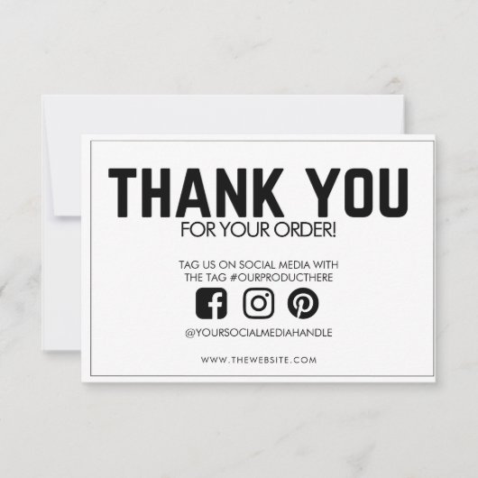 ありがとうシンプルのカスタムMedia Insert (正面)