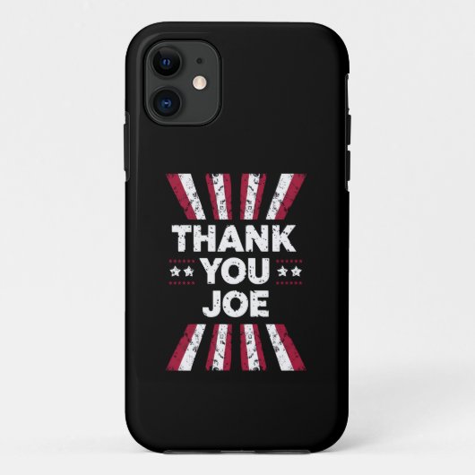 ありがとうジョー バイデン大統領 Case-Mate iPhoneケース (裏面)