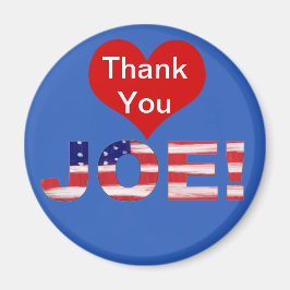 ありがとうジョー！フラグ付き青 マグネット