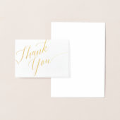 ありがとうスクリプトミニ(3.5"x5")フォイルカード 箔カード (ディスプレー)