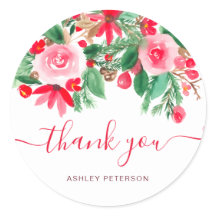 ありがとうスクリプト赤い緑のクリスマスフローラ開花