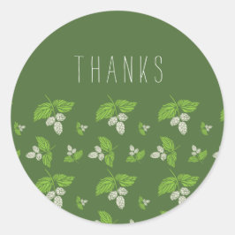 ありがとうステッカー、お願いステッカー、封筒用シール ラウンドシール