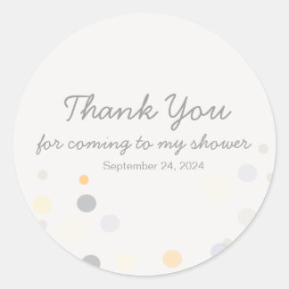 ありがとうステッカー ラウンドシール