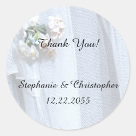 ありがとうステッ結婚カーさん、ヴィンテージレース ラウンドシール