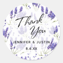 ありがとうタイポグラフィ、水彩ラベンダーの花