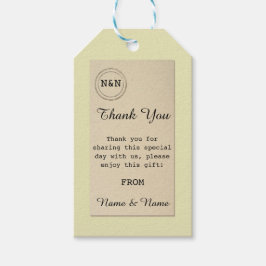 ありがとうタグライブラリ好意タグ結婚式の本 ギフトタグ