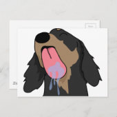 ありがとうダシュント ポストカード (正面/裏面)