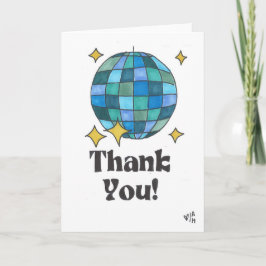 ありがとうディスコボール1カード サンキューカード