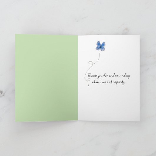 ありがとうドードルフラワーカード カード (内部)