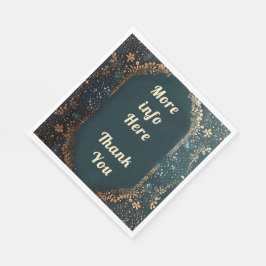 ありがとうナプキンス結婚の内臓 スタンダードランチョンナプキン