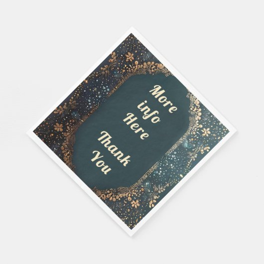 ありがとうナプキンス結婚の内臓 スタンダードランチョンナプキン (角)