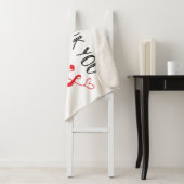 ありがとうナース|おもしろいフォント シェルパブランケット (インサイチュ)