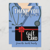 ありがとうナース...カードホルダー 招待状 (正面/裏面)