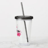 ありがとうナース|ピンク アクリルタンブラー (左)