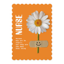 ありがとうナース。笑顔のデイジー