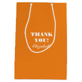 ありがとうナース。笑顔のデイジー ミディアムペーパーバッグ (裏面)