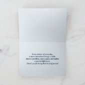 ありがとうナース。聴診器及びデイジー サンキューカード (内部)