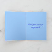 ありがとうネズミのカード サンキューカード (内部)