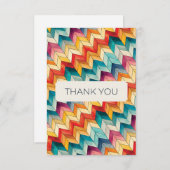 ありがとうノートカード4バーサイズカード サンキューカード (正面/裏面)