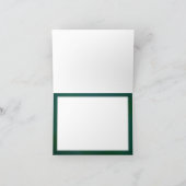 ありがとうノートカード、イエローリリー、内空白の部 サンキューカード (内部)