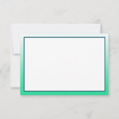 ありがとうノート、孔雀の羽根 サンキューカード (裏面)