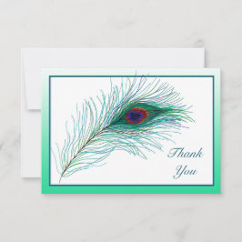 ありがとうノート、孔雀の羽根 サンキューカード