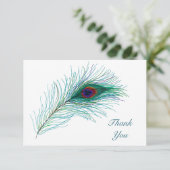 ありがとうノート、孔雀の羽根 サンキューカード (スタンド正面)