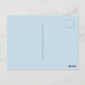 ありがとうハッピーパウリデイズの犬のクリスマスツリー ポストカード (裏面)